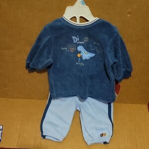 NWT: Carters 2 Piece Dinosaur Baby Outfit